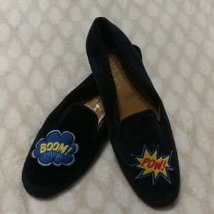 Stubbs & Wootton Velvet Dress Slippers